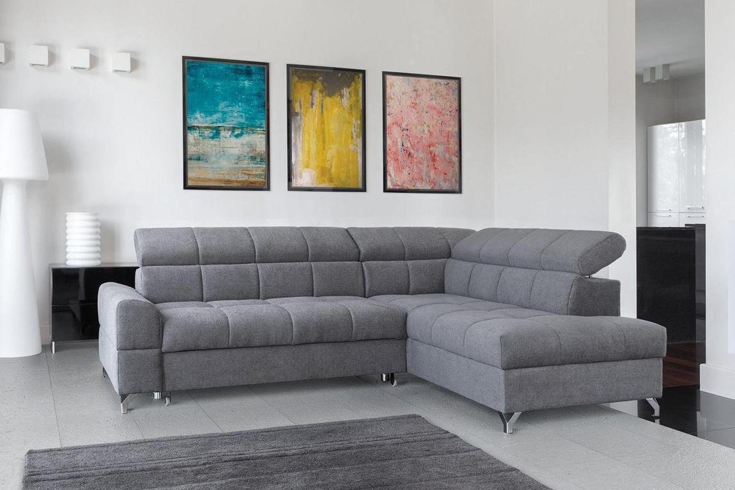 Sempre Corner Sofa Bed With Storage