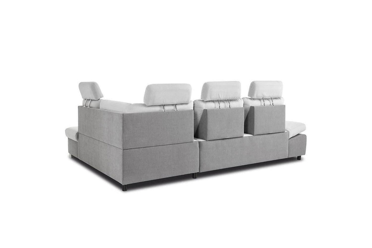 Cremona L Corner Sofa Bed With Storage