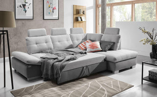 Cremona L Corner Sofa Bed - Msofas LTD