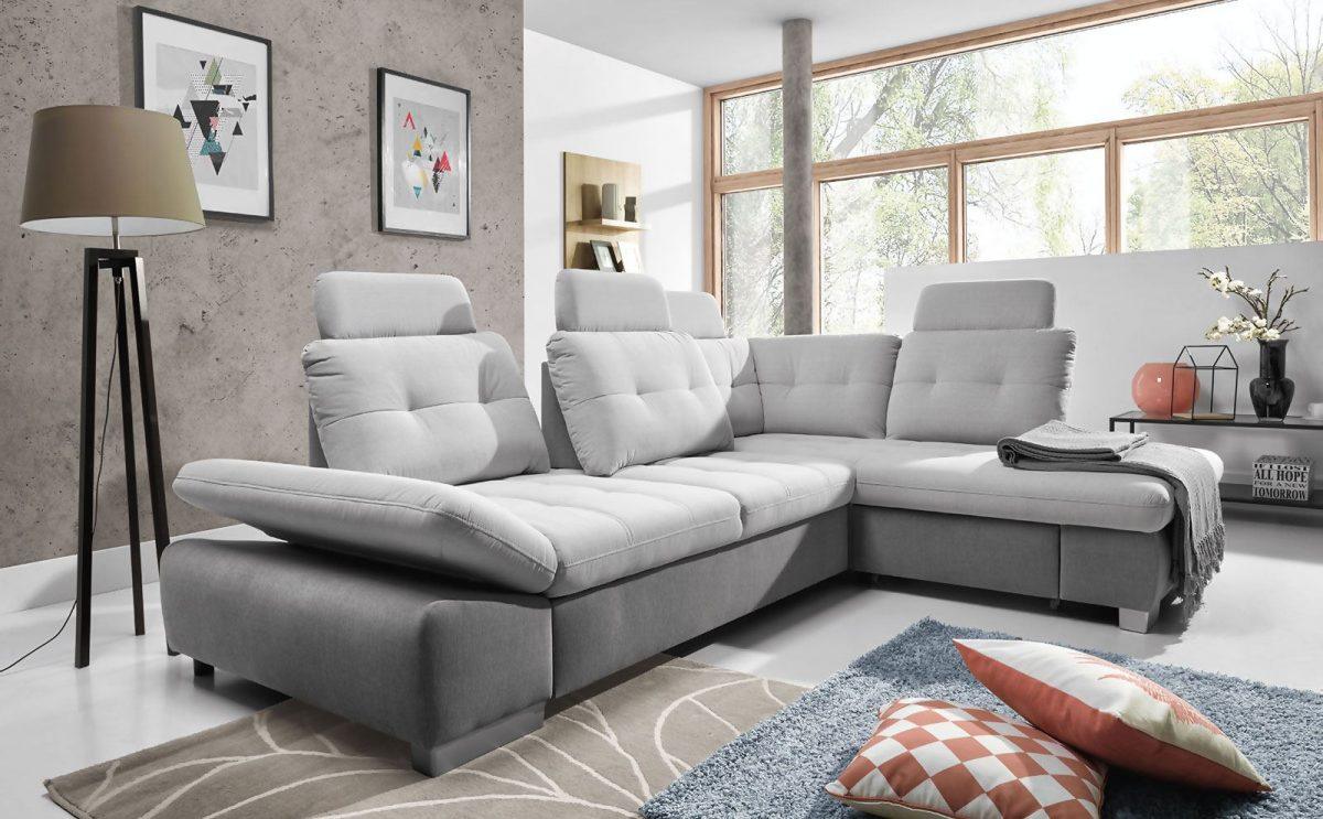 Cremona L Corner Sofa Bed