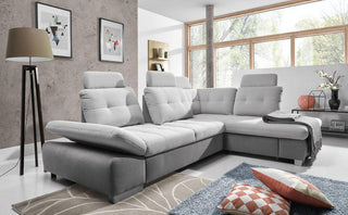 Cremona L Corner Sofa Bed - Msofas LTD