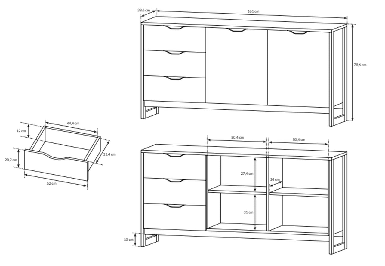 Arden Sideboard 160