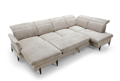 Sienna 1 U Shape Sofa Bed 