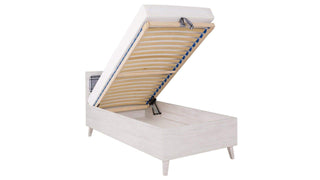 Bed Memone White Oak Single - Msofas LTD