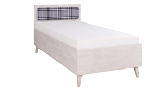 Bed Memone White Oak Single - Msofas LTD