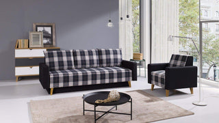 Memone Dark Sofa Bed - Msofas LTD