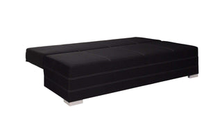 Iva Black Sofa Bed - Msofas LTD