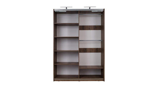 Denver Wardrobe 150 SINGLE Mirror Monastery - Msofas LTD