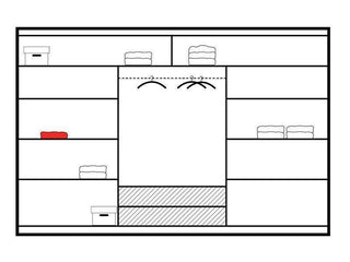 LIZBONA 2 250 White Wardrobe - Msofas LTD