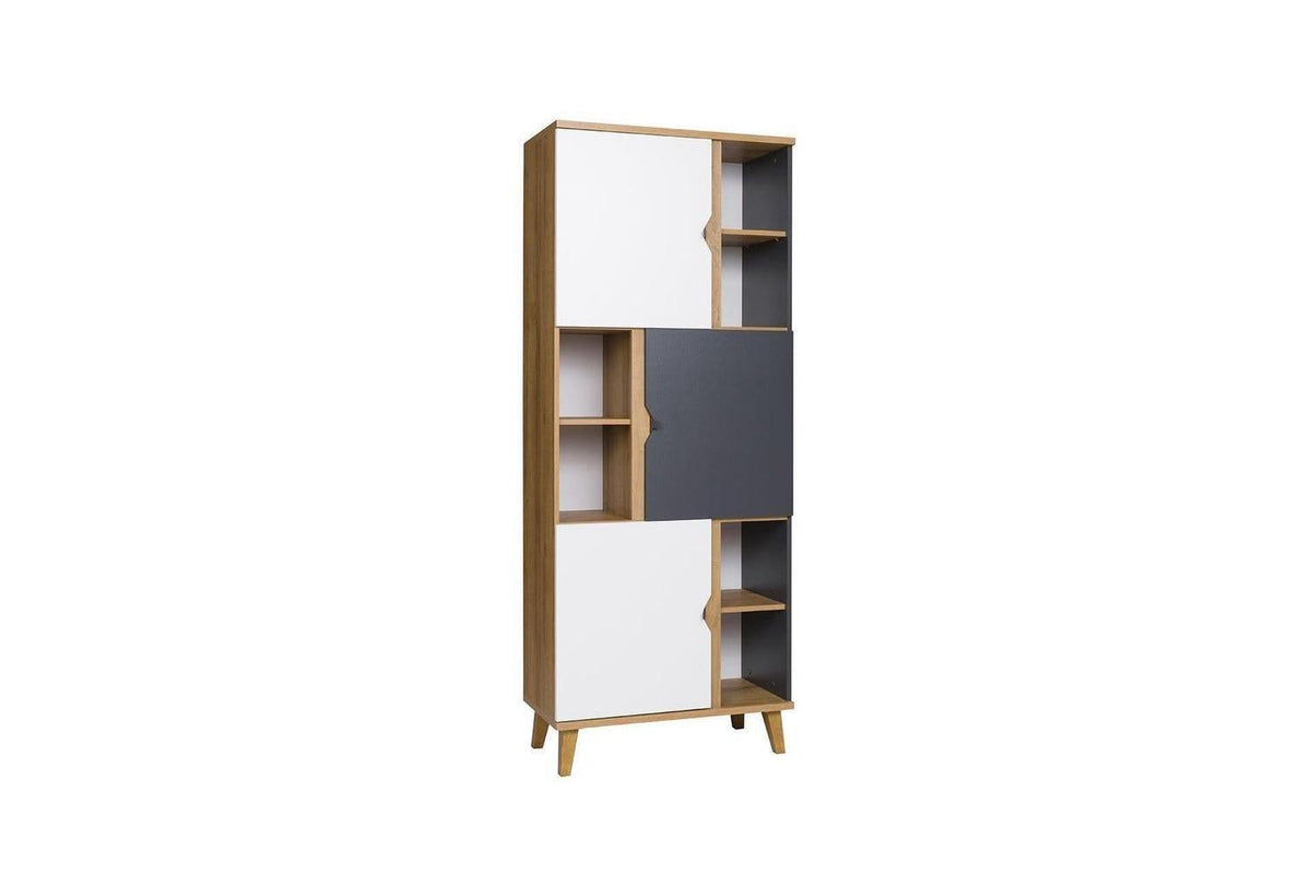 Memone Golden Oak Tall Cabinet