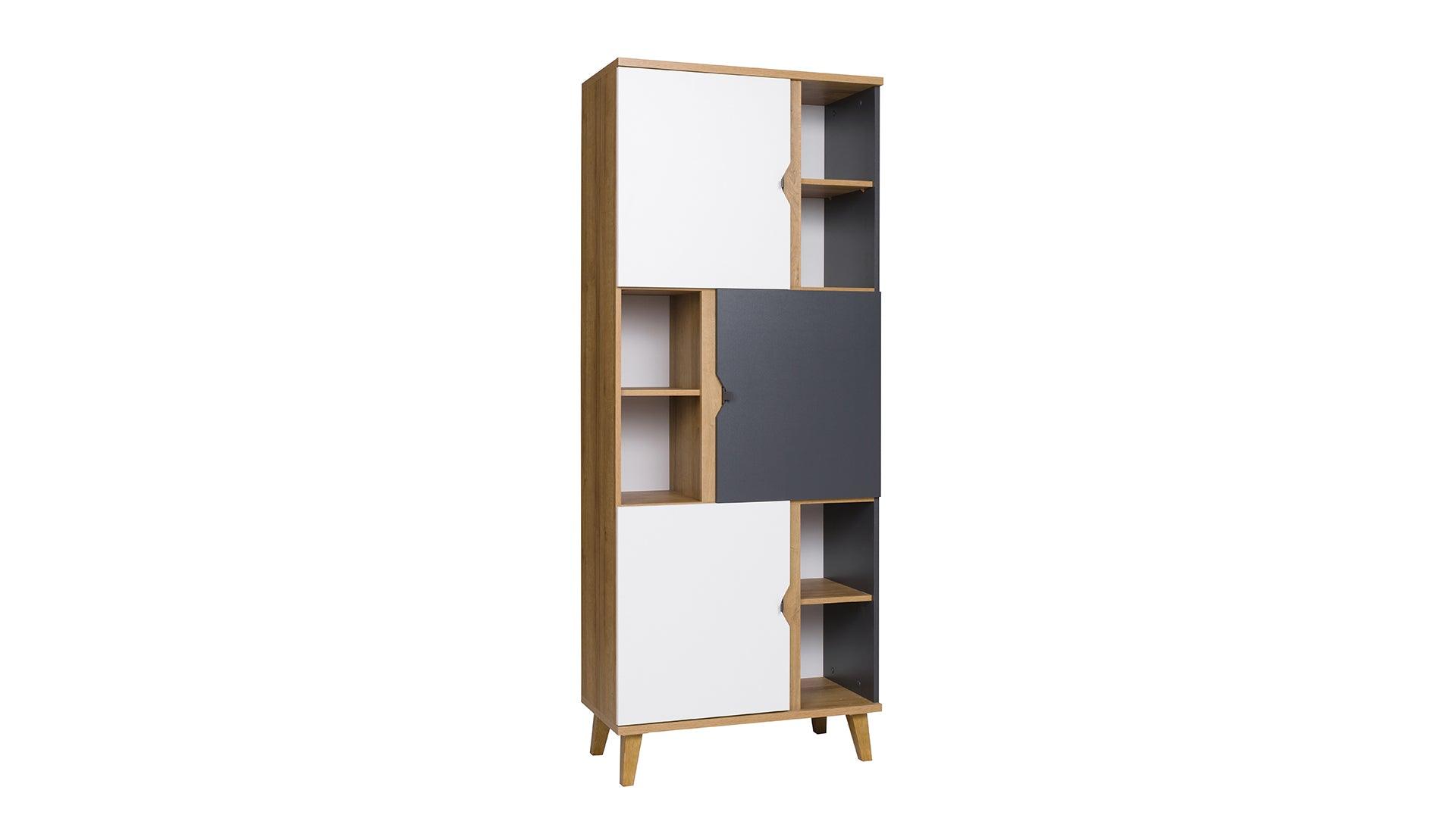 Memone Golden Oak Tall Cabinet