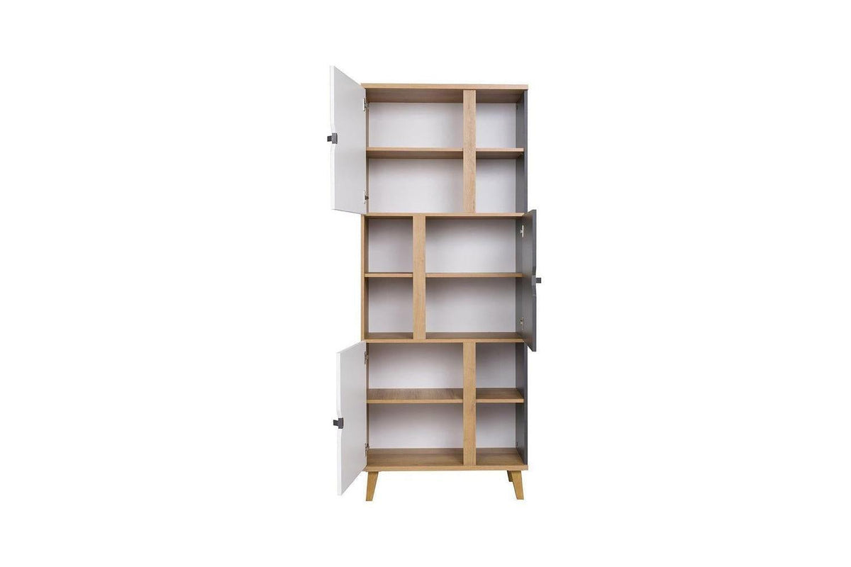 Memone Golden Oak Tall Cabinet
