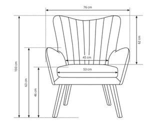 Ted Armchair - Msofas LTD