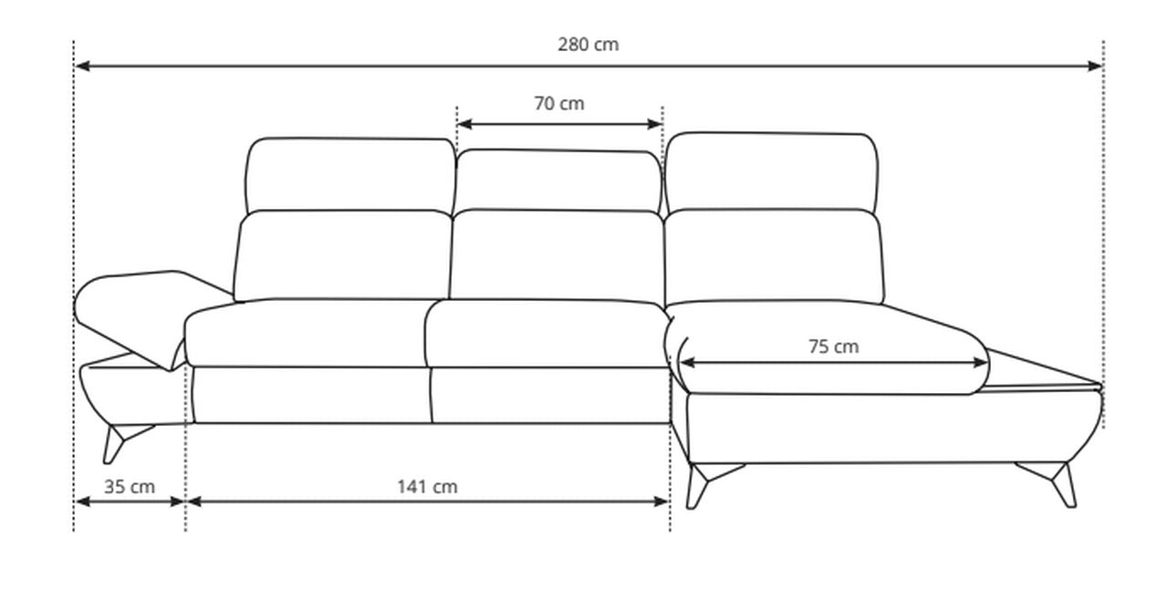 Titan Corner Sofa Bed