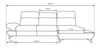 Titan Corner Sofa Bed - Msofas LTD