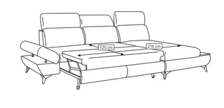 Titan Corner Sofa Bed - Msofas LTD