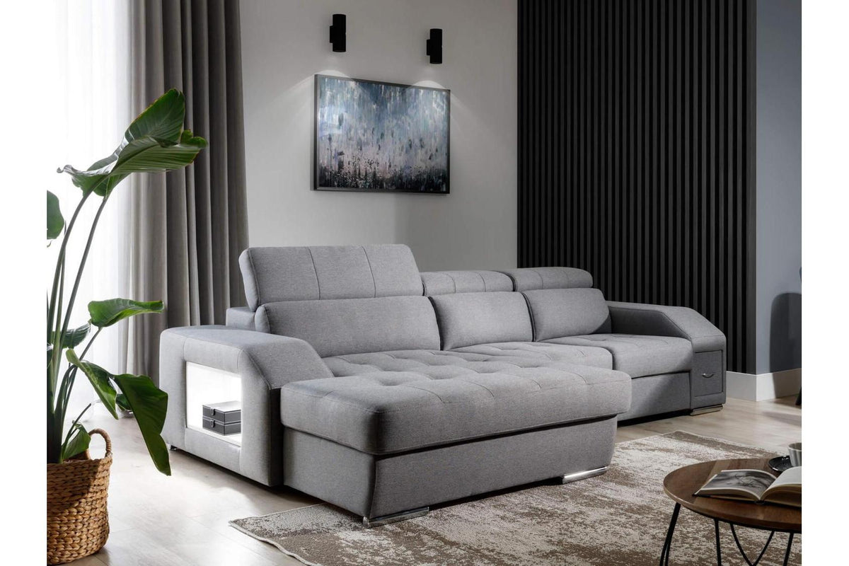 Tulon Corner Sofa Bed With Storage