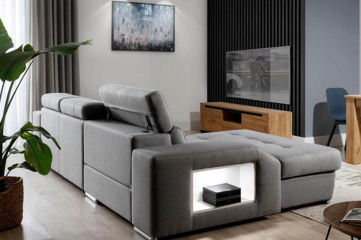 Tulon Corner Sofa Bed With Storage