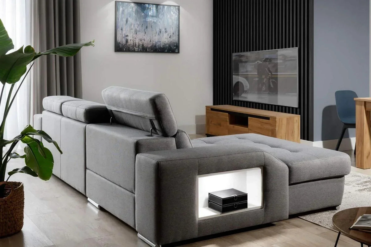 Tulon Corner Sofa Bed With Storage