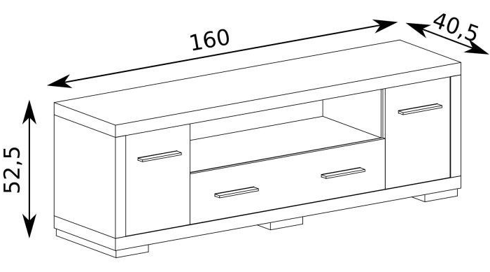 Vegas TV Cabinet 160