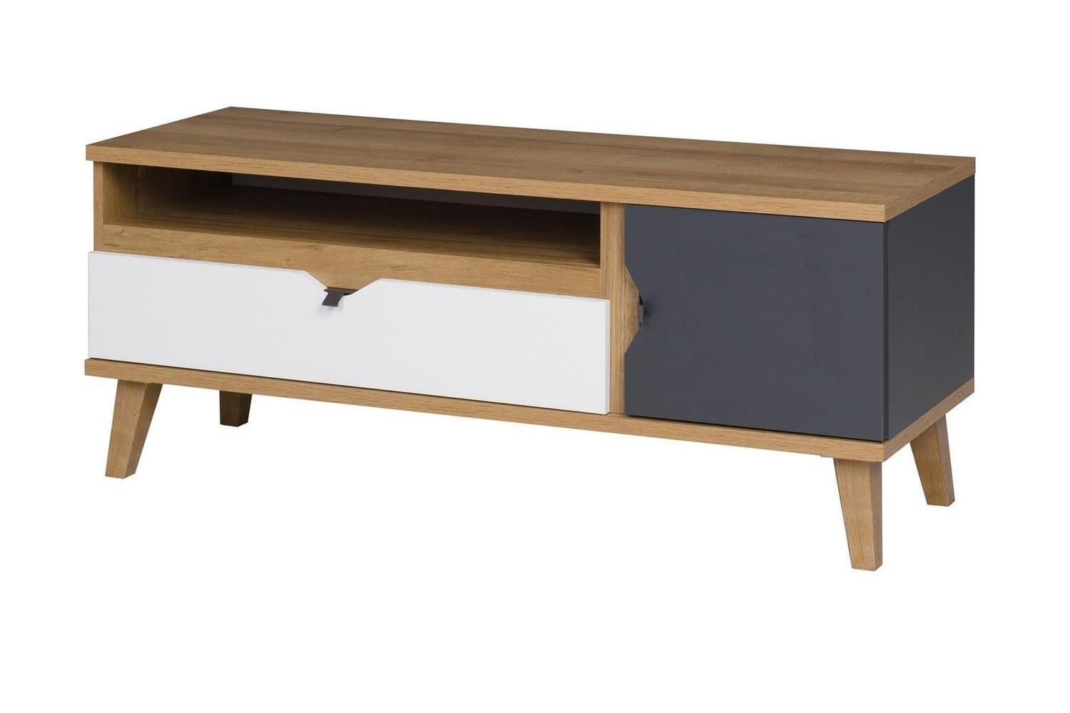 Memone Golden Oak Tv Unit