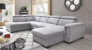 Umbria I U Shape Corner Sofa Bed