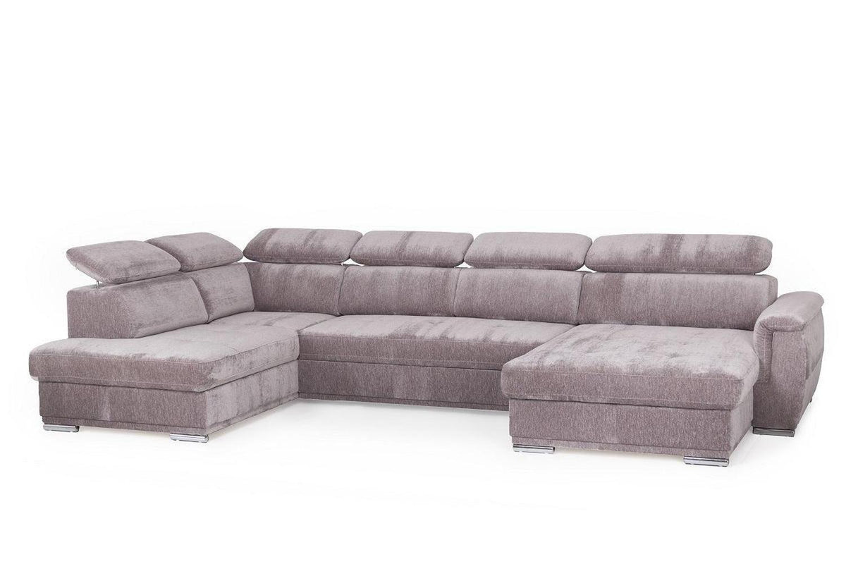 Umbria V U Shape Corner Sofa Bed