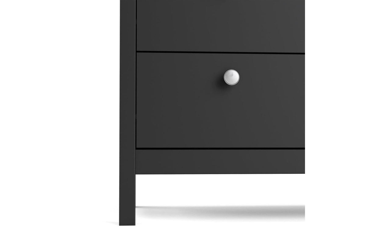 Madrid Chest 3+2 Drawers In Matt Black