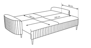 Veno Sofa Bed - Msofas LTD