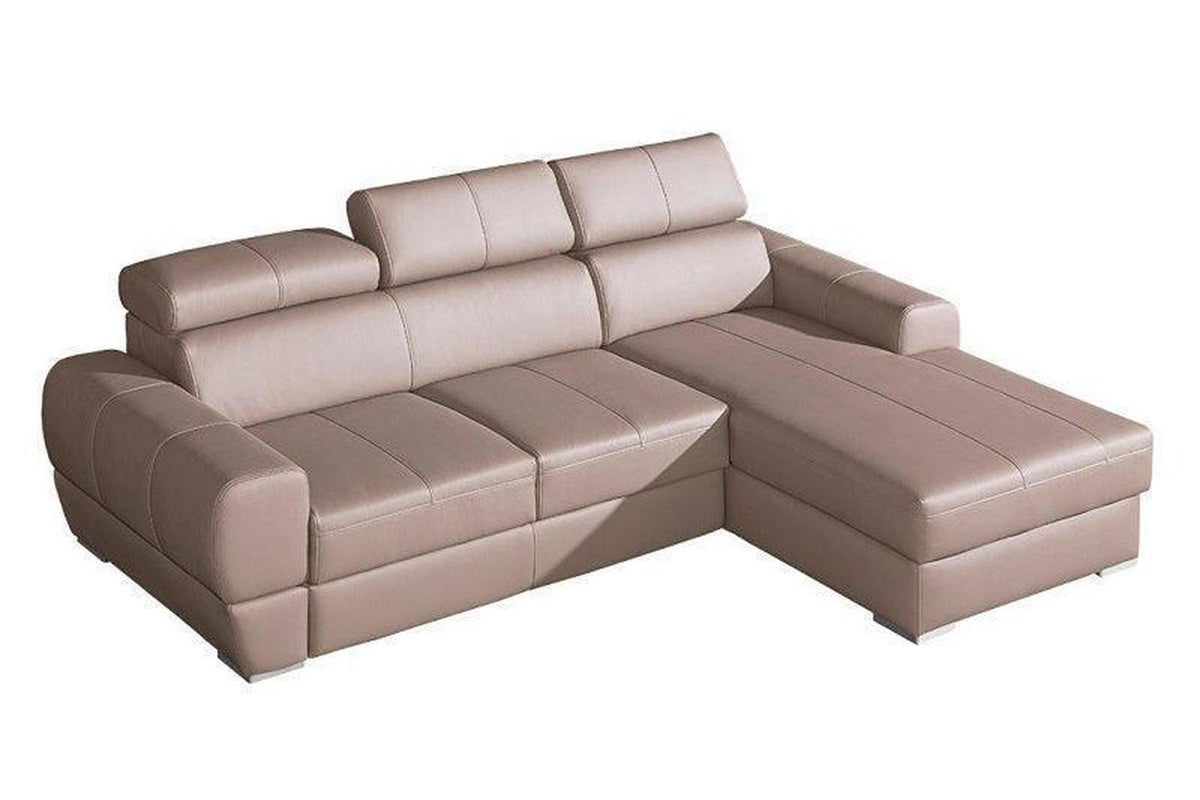 Vento I Corner Sofa Bed With Storage