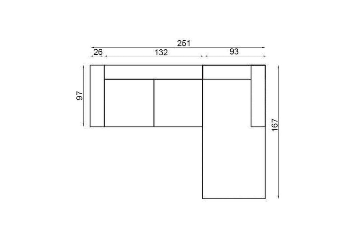 Vento I Corner Sofa Bed With Storage