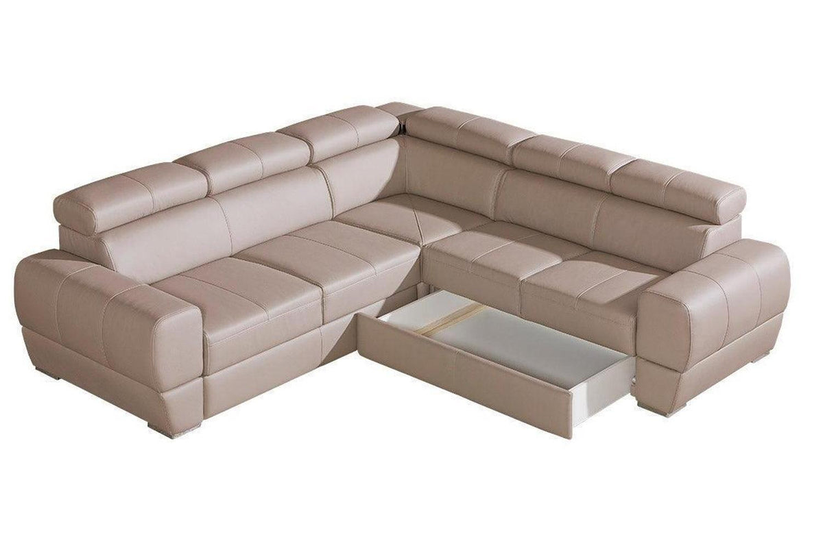 Vento Ii Corner Sofa Bed With Storage