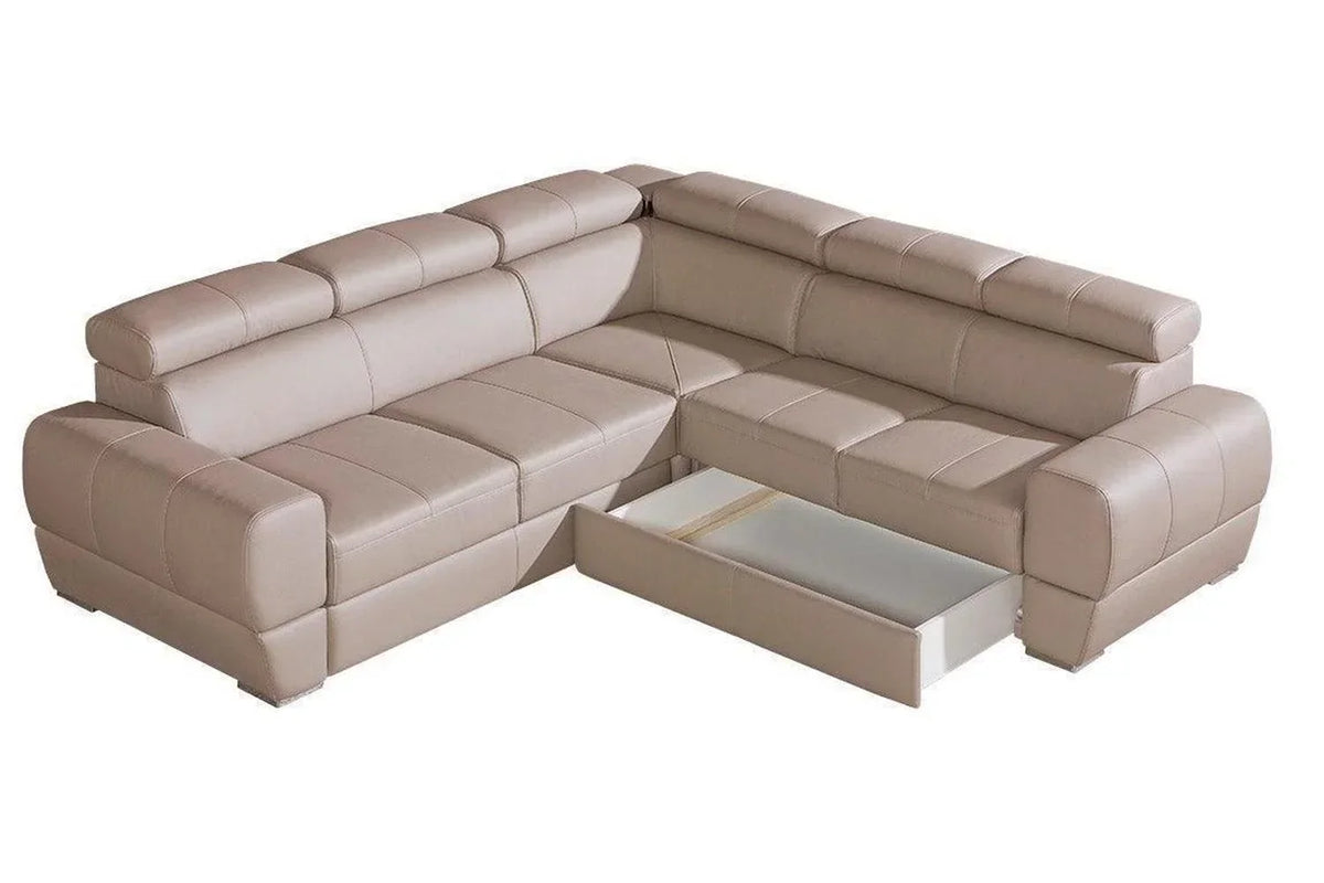 Vento Ii Corner Sofa Bed With Storage