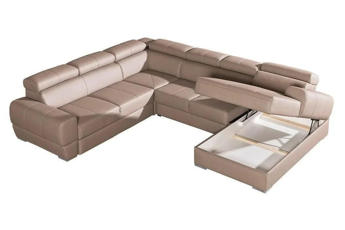 Vento Iii U Shape Corner Sofa Bed