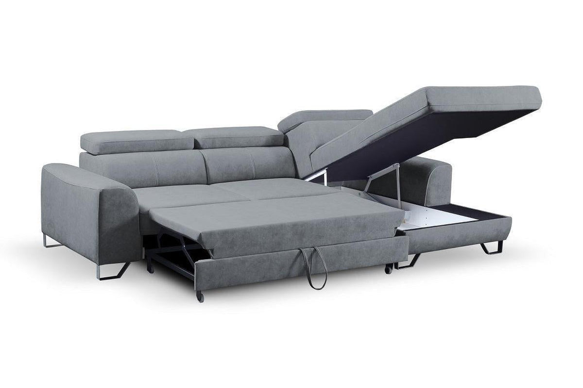 Asto Express Delivery Corner Sofa Bed Esperta 16/ Cayenne 1115