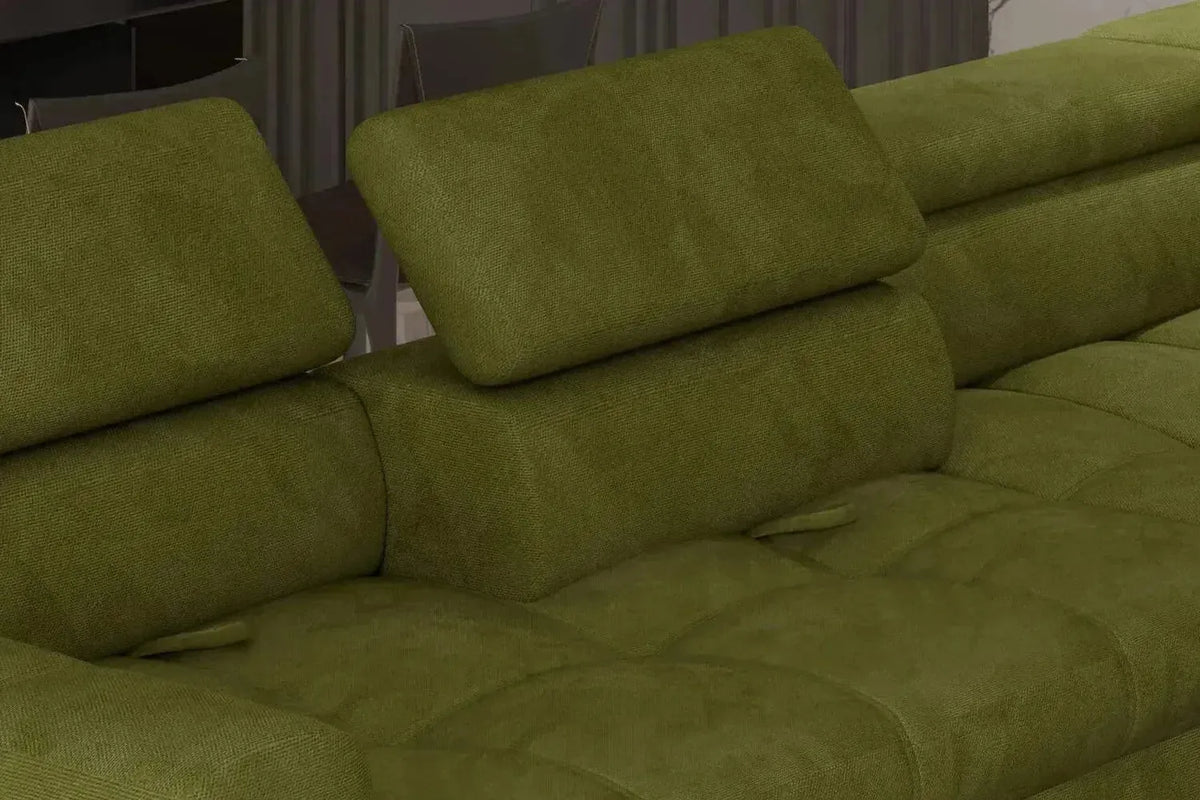 Voss L Corner Sofa Bed With Storage