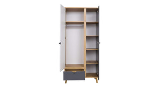 Memone Golden Oak Wardrobe 90 - Msofas LTD