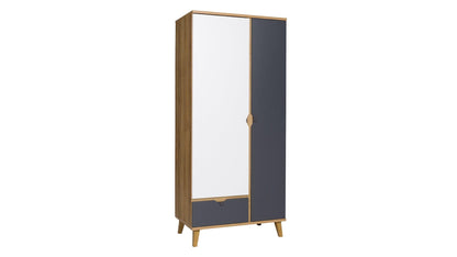 Memone Golden Oak Wardrobe 90