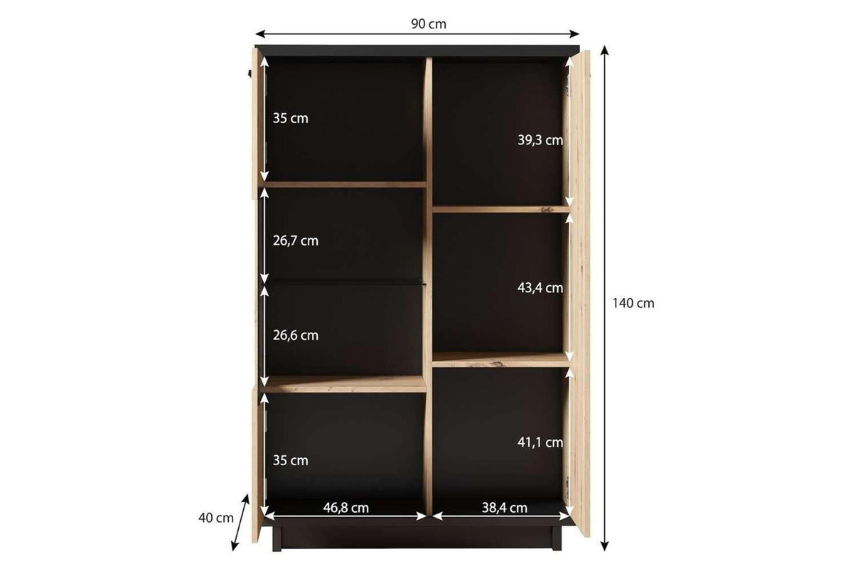 Inez Artisan Low Cabinet 90