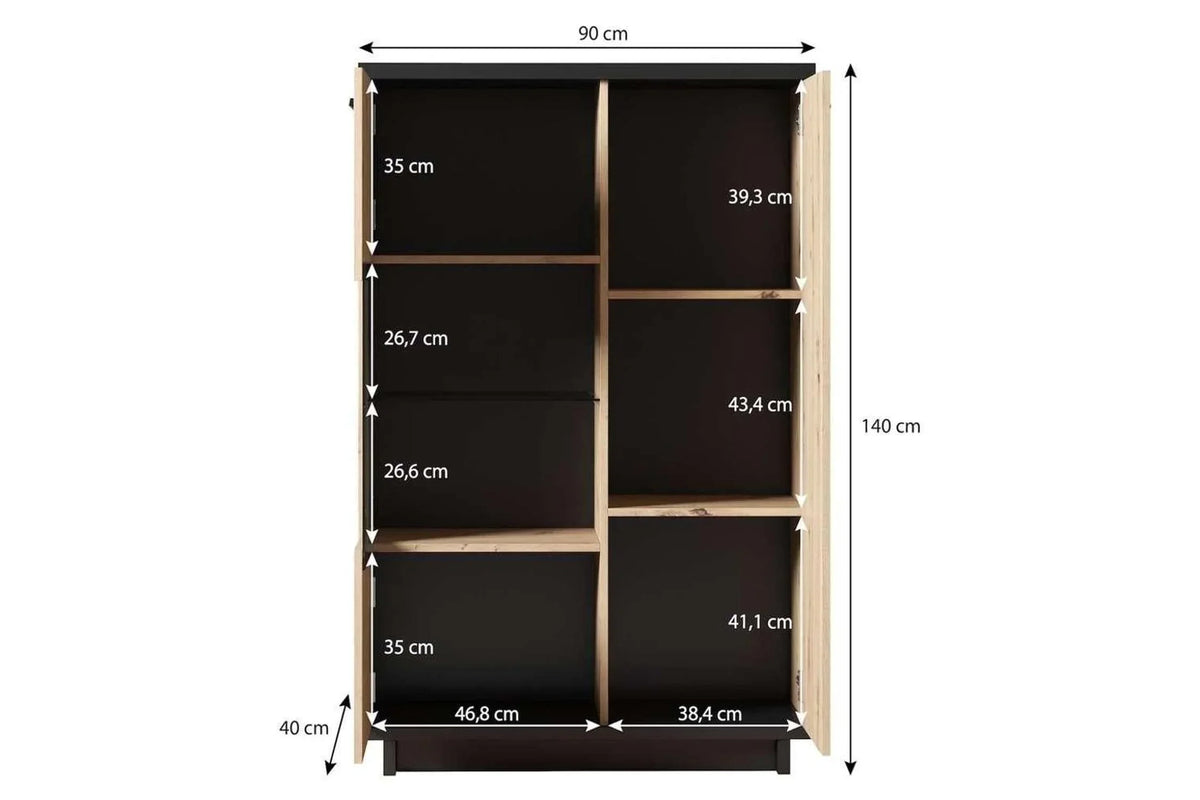 Inez Artisan Low Cabinet 90