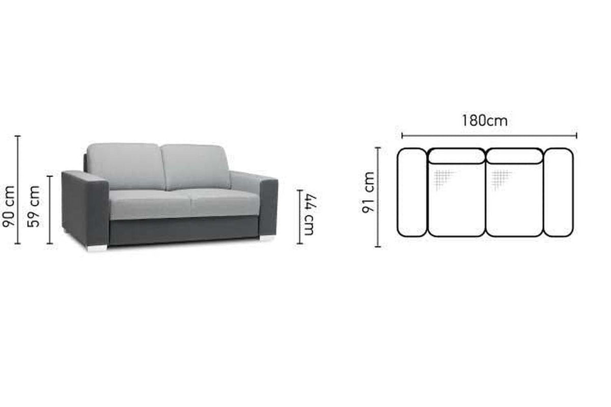Ex-Display Chantal Sofa Malta Plum