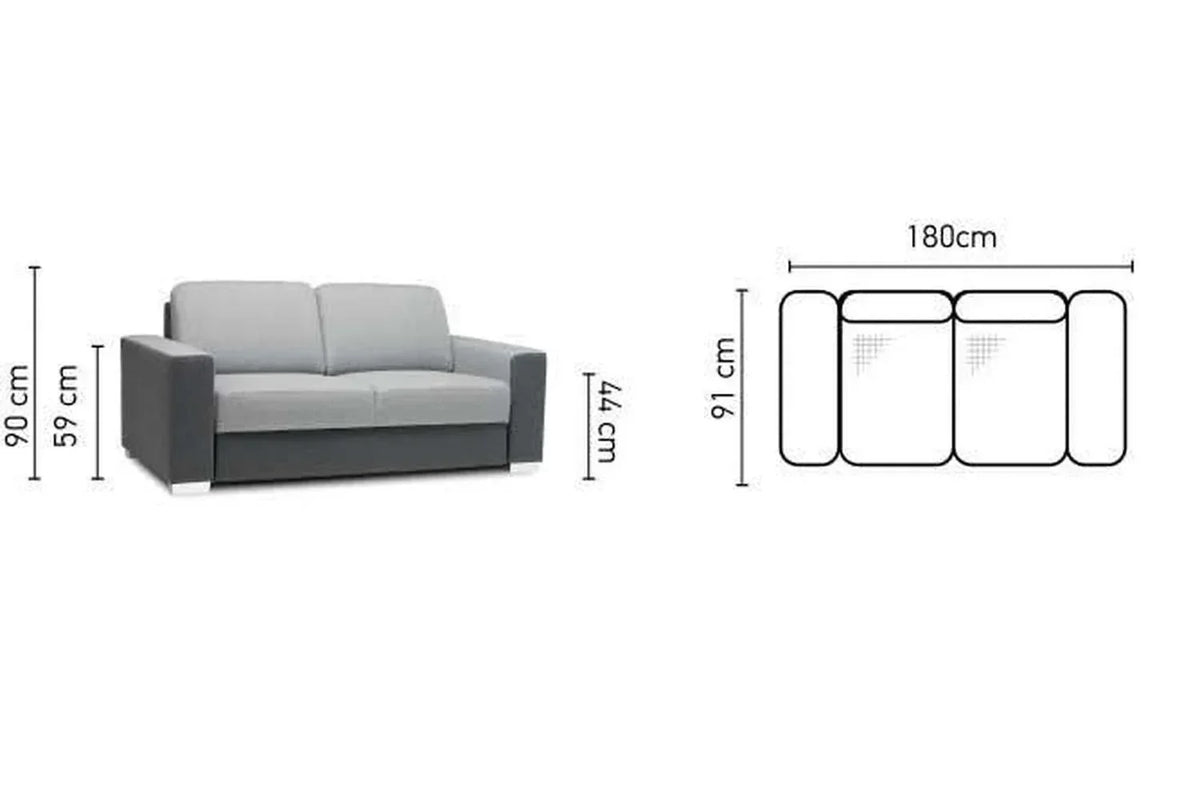 Ex-Display Chantal Sofa Malta Plum