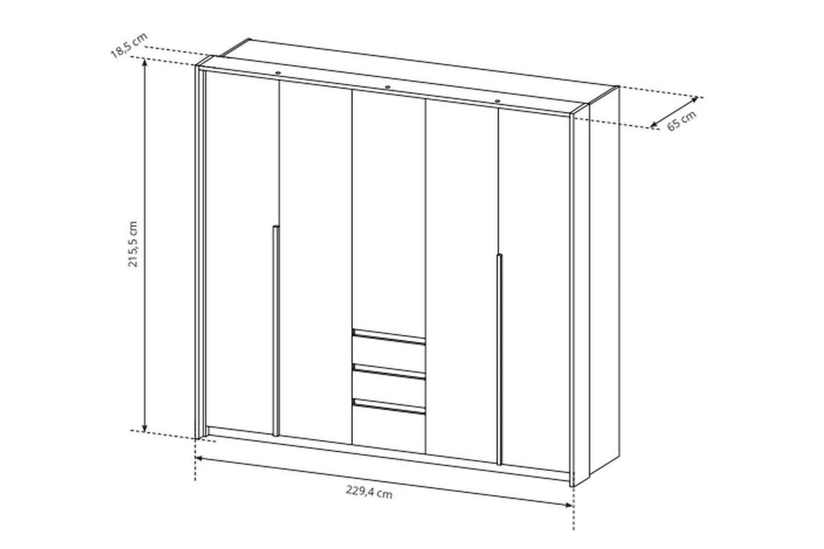 Xelo Wardrobe 230