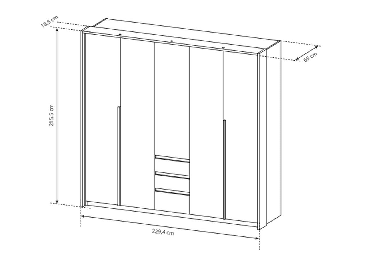 Xelo Wardrobe 230