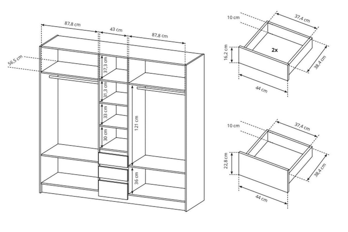 Xelo Wardrobe 230