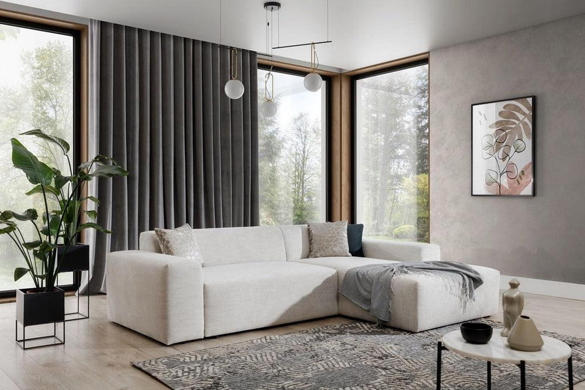 Zeus Corner Sofa Bed With Storage
