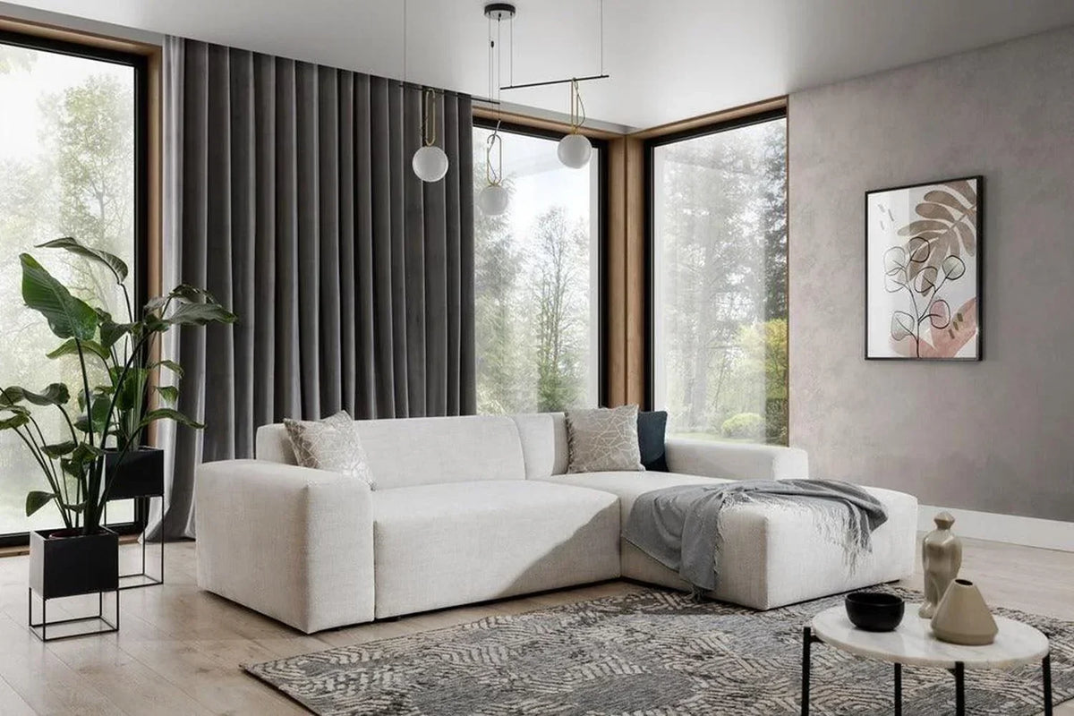 Zeus Corner Sofa Bed With Storage